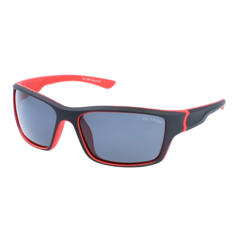 SPEED polarized - 153 black/red športové polarizačné slnečné okuliare