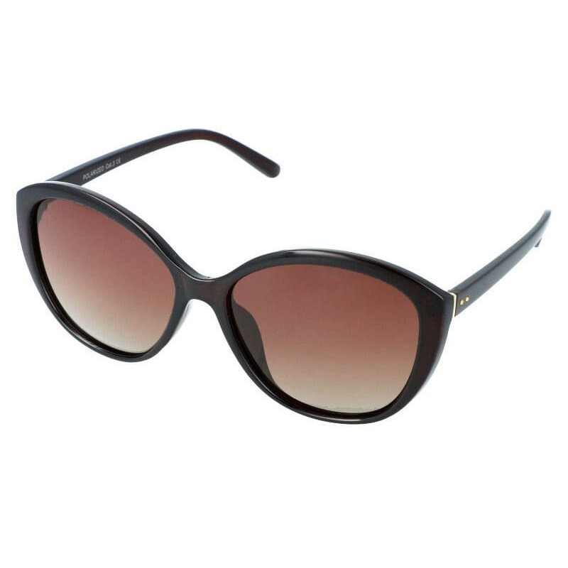 PolarZONE 867 brown dámske polarizačné slnečné okuliare