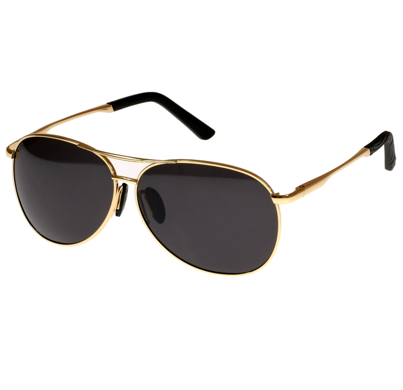 Polarone's 61726 gold pilotky polarizačné slnečné okuliare